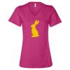 Women’s Relaxed Jersey V-Neck Tee Thumbnail
