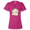 Women’s Relaxed Jersey V-Neck Tee Thumbnail