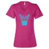 Women’s Relaxed Jersey V-Neck Tee Thumbnail