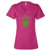 Women’s Relaxed Jersey V-Neck Tee Thumbnail