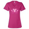 Women’s Relaxed Jersey V-Neck Tee Thumbnail