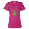 Women’s Relaxed Jersey V-Neck Tee Thumbnail