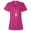Women’s Relaxed Jersey V-Neck Tee Thumbnail