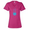 Women’s Relaxed Jersey V-Neck Tee Thumbnail