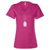 Women’s Relaxed Jersey V-Neck Tee Thumbnail
