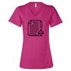 Women’s Relaxed Jersey V-Neck Tee Thumbnail