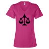 Women’s Relaxed Jersey V-Neck Tee Thumbnail