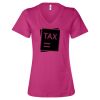 Women’s Relaxed Jersey V-Neck Tee Thumbnail