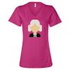 Women’s Relaxed Jersey V-Neck Tee Thumbnail