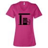Women’s Relaxed Jersey V-Neck Tee Thumbnail