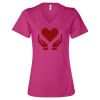 Women’s Relaxed Jersey V-Neck Tee Thumbnail