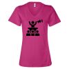 Women’s Relaxed Jersey V-Neck Tee Thumbnail