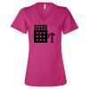 Women’s Relaxed Jersey V-Neck Tee Thumbnail
