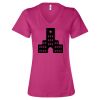 Women’s Relaxed Jersey V-Neck Tee Thumbnail