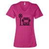 Women’s Relaxed Jersey V-Neck Tee Thumbnail