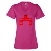 Women’s Relaxed Jersey V-Neck Tee Thumbnail