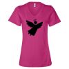 Women’s Relaxed Jersey V-Neck Tee Thumbnail