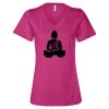 Women’s Relaxed Jersey V-Neck Tee Thumbnail