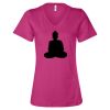 Women’s Relaxed Jersey V-Neck Tee Thumbnail