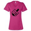Women’s Relaxed Jersey V-Neck Tee Thumbnail