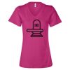Women’s Relaxed Jersey V-Neck Tee Thumbnail
