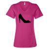 Women’s Relaxed Jersey V-Neck Tee Thumbnail
