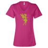 Women’s Relaxed Jersey V-Neck Tee Thumbnail