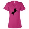 Women’s Relaxed Jersey V-Neck Tee Thumbnail
