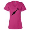 Women’s Relaxed Jersey V-Neck Tee Thumbnail