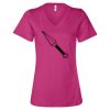 Women’s Relaxed Jersey V-Neck Tee Thumbnail