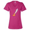 Women’s Relaxed Jersey V-Neck Tee Thumbnail
