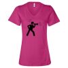 Women’s Relaxed Jersey V-Neck Tee Thumbnail