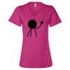 Women’s Relaxed Jersey V-Neck Tee Thumbnail