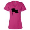 Women’s Relaxed Jersey V-Neck Tee Thumbnail
