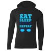 Cooling Performance Long Sleeve Hooded Tee Thumbnail