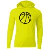 Cooling Performance Long Sleeve Hooded Tee Thumbnail