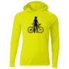 Cooling Performance Long Sleeve Hooded Tee Thumbnail