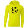 Cooling Performance Long Sleeve Hooded Tee Thumbnail