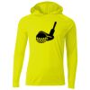 Cooling Performance Long Sleeve Hooded Tee Thumbnail