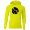 Cooling Performance Long Sleeve Hooded Tee Thumbnail