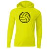 Cooling Performance Long Sleeve Hooded Tee Thumbnail