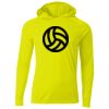 Cooling Performance Long Sleeve Hooded Tee Thumbnail