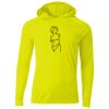 Cooling Performance Long Sleeve Hooded Tee Thumbnail