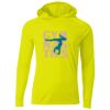 Cooling Performance Long Sleeve Hooded Tee Thumbnail