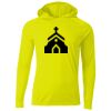 Cooling Performance Long Sleeve Hooded Tee Thumbnail