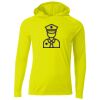 Cooling Performance Long Sleeve Hooded Tee Thumbnail