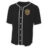 Short Sleeve Full Button Baseball Top Thumbnail