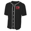 Short Sleeve Full Button Baseball Top Thumbnail